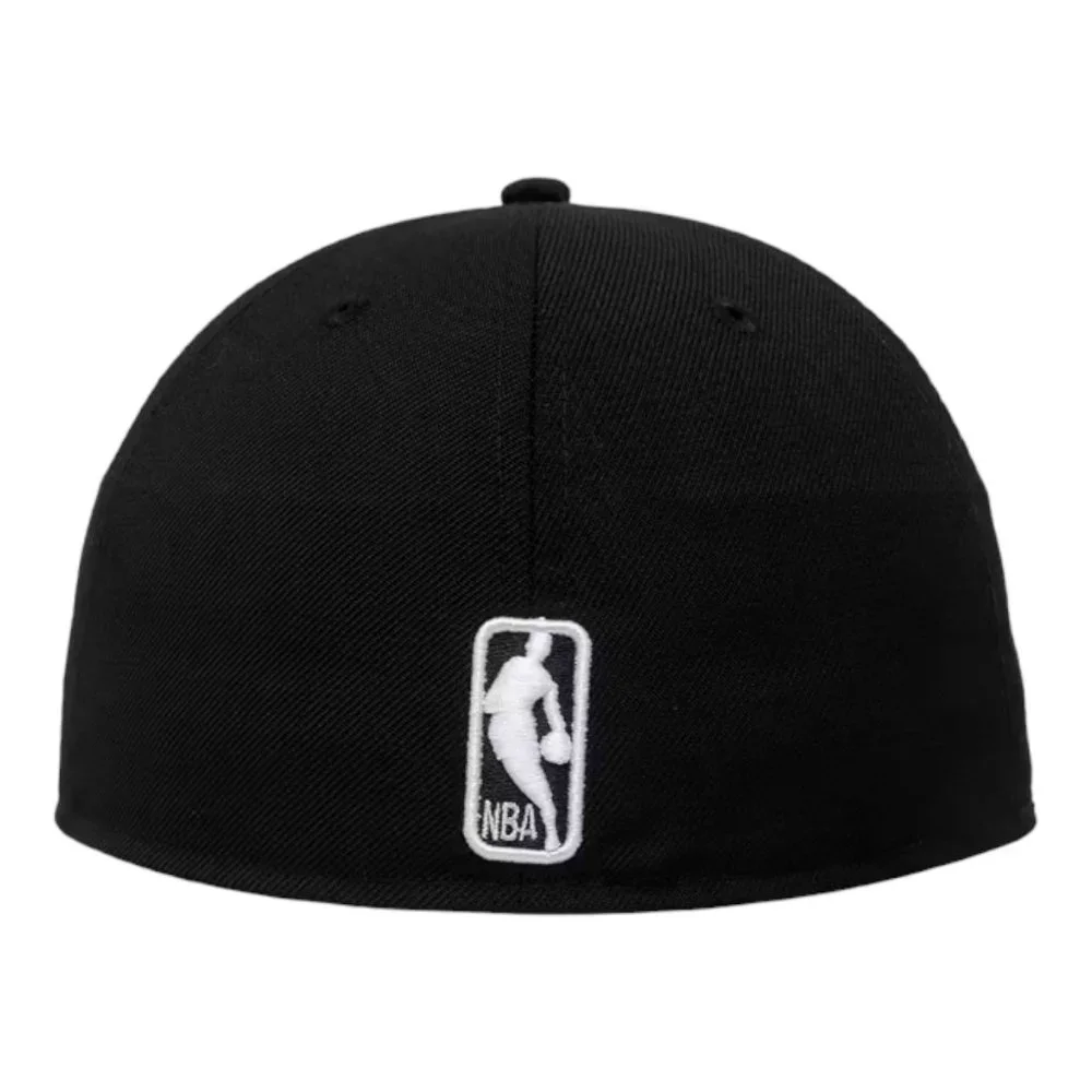 New Era Chicago Bulls Core Rose 59FIFTY Fitted Hat Cap Black - Picture 6 of 7